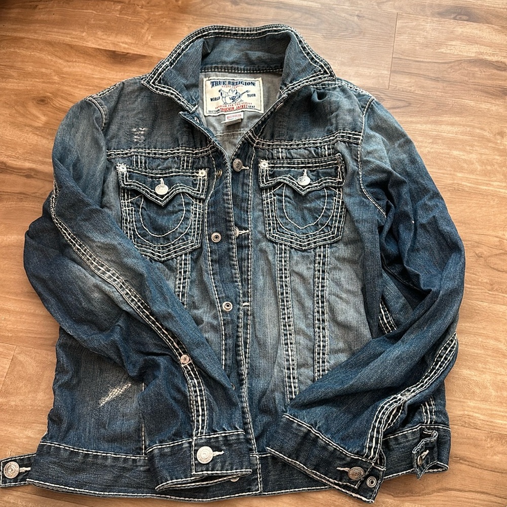 True Religion Denim Jacket XXL